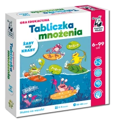 Gra Tabliczka mnożenia Żaby czy Kraby - Edgard PAP