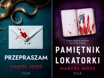 PAKIET 2x Przepraszam + Pamiętnik lokatorki Marcel Moss - Marcel Moss