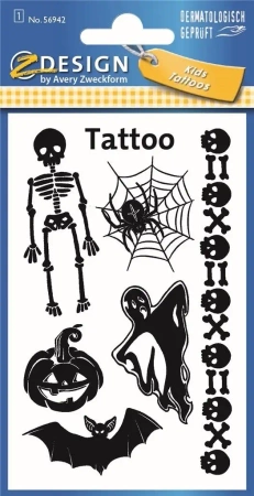 Tatuaże dla dzieci - Halloween - Zdesign