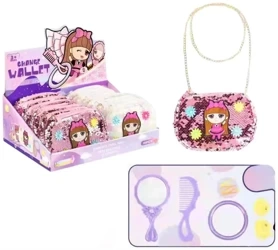 Zestaw piękności torebka z cekinami MIX - Trifox