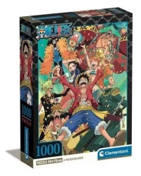 Puzzle 1000 Compact Anime One Piece - Clementoni