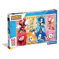 Puzzle 60 Maxi Super Kolor Sonic - Clementoni