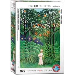 Puzzle 1000 Woman in an Exotic Forest by Henri Rousseau 6000-5608 - Eurographics