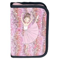 Piórnik 3-komorowy z wyposażeniem Baletnica PP25BD-001 - PASO