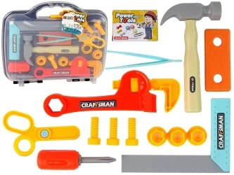 Zestaw majsterkowcza w walizce - Leantoys