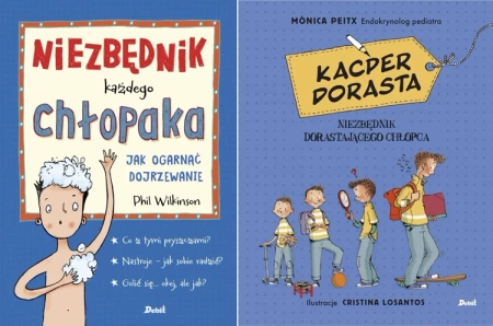Niezbędnik każdego chłopaka. Jak ogarnąć dojrzewanie + Kacper dorasta - Phil Wilkinson