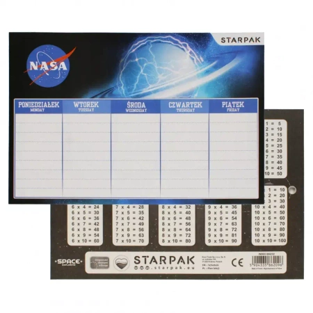 Plan Lekcji Tabl Mnoz A5 Nasa Starpak Pb25/750