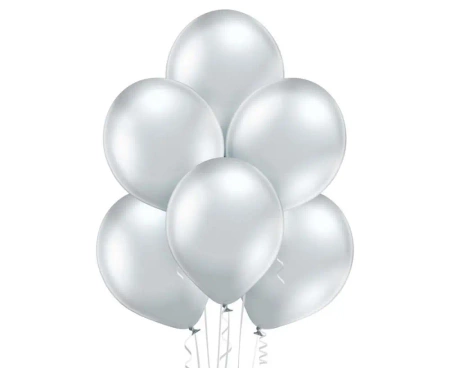 Balony B105 Glossy Silver 100szt - Godan