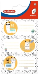 Naklejki na zeszyty Lama 9 sztuk - HERLITZ