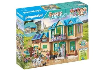 Zestaw z figurkami Horses 71351 Ranczo Waterfall - Playmobil