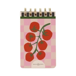 Notatnik A Dopo Twin Wire Tomato - Designworks Ink