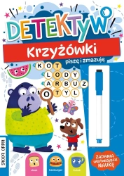 Piszę i zmazuję detektyw krzyżówki - praca zbiorowa