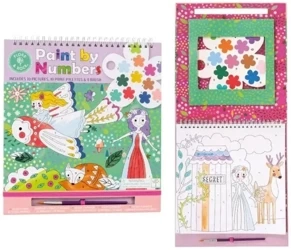 Malowanie po numerach bajkowy świat - Floss & Rock