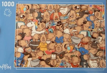 Puzzle 1000 - Kapibara impossible - Molom