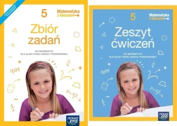Matematyka z kluczem 5 NEON zbiór zadań + zeszyt ćwiczeń - Jerzy Janowicz