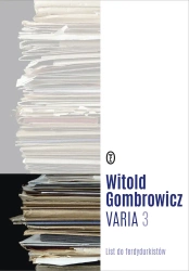 Varia. Tom 3 - Witold Gombrowicz