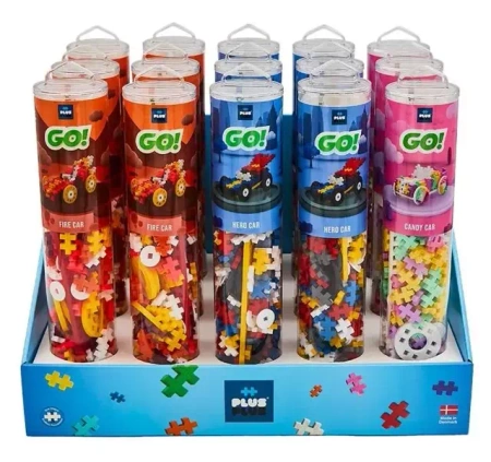 Klocki Plus-Plus Color Cars tuba mix (15szt)