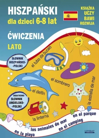 Hiszpański dla dzieci 6-8 lat. Lato - Hanna Jewiak, Katarzyna Piechocka-Empel