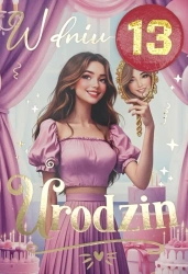 Karnet Urodziny - YEKU