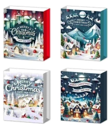 Torebka prezentowa L Boże Narodzenie platera mix