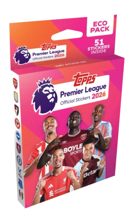 Premier League 2026 Stickers Eco Pack - TOPPS