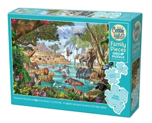 Puzzle 350 Rzeka życia 113586 - Cobble Hill