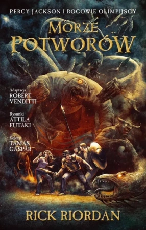 Percy Jackson i bogowie. Morze potworów. Komiks - Rick Riordan
