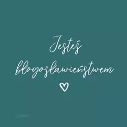 Podstawka korkowa - Jesteś błogosławieństwem - Szaron