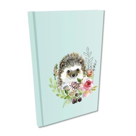 Notes A5 kratka Soft Touch Woodland Jeż - EV-Corp