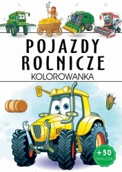 Pojazdy rolnicze - kolorowanka - praca zbiorowa