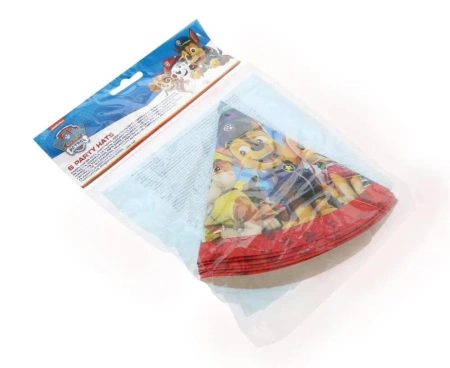 Czapeczki papierowe Paw Patrol 6szt - Godan