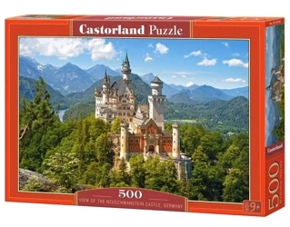 Puzzle 500 Zamek Neuschwanstein CASTOR - Castorland