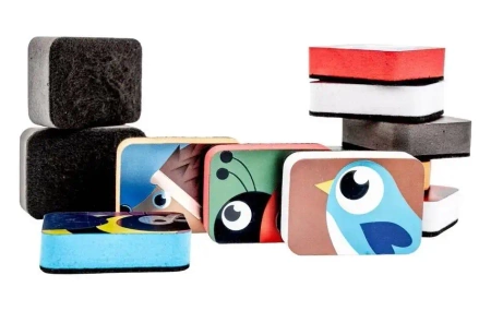 Gąbka Animal do tablicy magnetycznej mix - Fandy