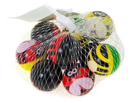 Piłeczki kauczukowe 10szt - ADAR