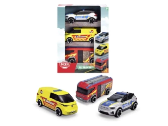 SOS Pojazdy ratunkowe 15,5cm 3-pak - Dickie Toys