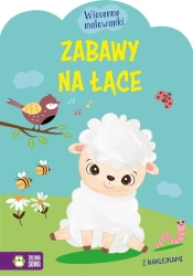 Wiosenne malowanki. Zabawy na łące - praca zbiorowa