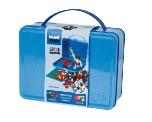 Klocki Plus-Plus Basic metalowa walizeczka 600el - Plus-Plus