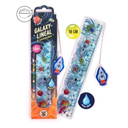 Linijka lub z zakładka do książki Galaxy Space Adventure 18 cm - TRENDHAUS