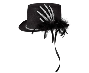 Kapelusz brokatowa dłoń kościotrupa - Godan