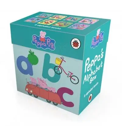 Peppa Pig Peppa's Alphabet Box. 8 alphabet books - Ladybird