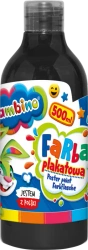 Farba plakatowa czarna 500ml BAMBINO - ST-MAJEWSKI