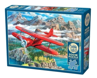 Puzzle 500 Dwupłatowiec Beechcraft Staggerwing G3 - Cobble Hill