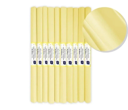 Bibuła marszczona nr 33 słomkowy pastel (10szt) - INTERDRUK