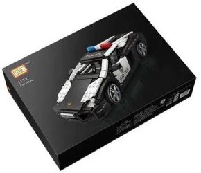 Klocki Konstruktywne Samochód Policyjny - Nice Idea