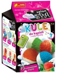 Kule do kąpieli z solą morską. Truskawkowe mojito - Ranok-Creative