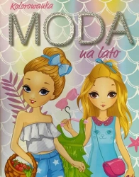 Kolorowanka Moda na lato - praca zbiorowa