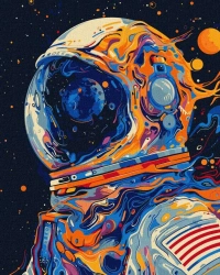 Malowanie po numerach - Spojrzenie 40x50cm - Ideyka