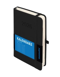 Kalendarz 2026 B6 Memofix DNS czarny - -
