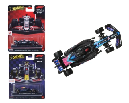 Hot Wheels Formuła 1 samochodzik mix - Mattel