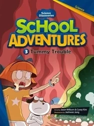 School Adventures Level 3 cz.3 Tummy Trouble + CD - praca zbiorowa